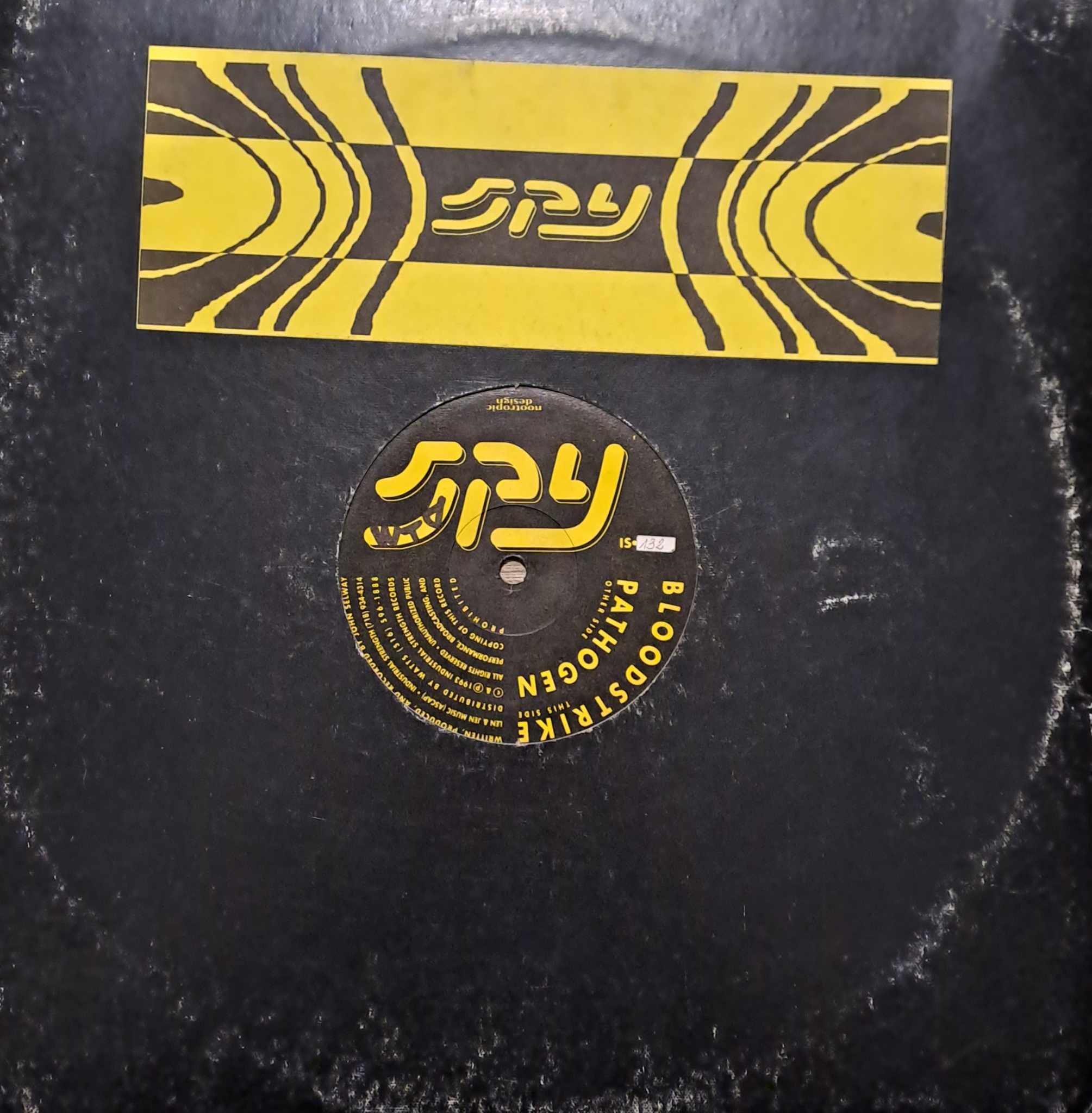 Industrial Strength Records 18 - vinyle acid